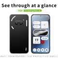 For Nothing Phone 2a MOFI Ming Series Ultra-thin TPU Phone Case(Transparent)