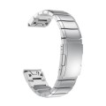 For Garmin Approach S62 22mm Titanium Alloy Quick Release Watch Band(Sliver)