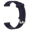 For Amazfit GTR 4 22mm Diamond Textured Silicone Watch Band(Midnight Blue)