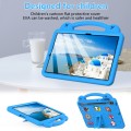 For Samsung Galaxy Tab S7+ / T970/T975/T976 Handle Kickstand Children EVA Shockproof Tablet Case(Sky