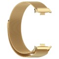 For Xiaomi Mi Band 8 Pro Milan Magnetic Steel Mesh Watch Band(Gold)