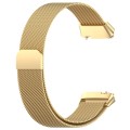 For Redmi Watch 3 Lite Milan Magnetic Steel Mesh Watch Band(Gold)