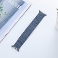 For  Apple Watch SE 2022 40mm Denim Magnetic Watch Band(Blue)