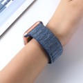For Apple Watch 5 44mm Denim Magnetic Watch Band(Blue)