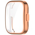 For Amazfit Bip 5 All-Inclusive TPU Protective Case(Rose Gold)
