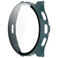 For Garmin Venu 3S PC + Tempered Film Integrated Watch Protective Case(Green)
