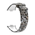 For Xiaomi Mi Band 8 Pro Painted Pattern Silicone Watch Band(Leopard)