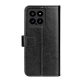 For Xiaomi 14 R64 Texture Horizontal Flip Leather Phone Case(Black)