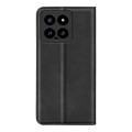 For Xiaomi 14 Retro-skin Magnetic Suction Leather Phone Case(Black)
