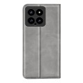 For Xiaomi 14 Retro-skin Magnetic Suction Leather Phone Case(Grey)