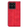 For Xiaomi 14 Retro-skin Magnetic Suction Leather Phone Case(Red)