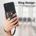 For Samsung Galaxy S20 FE Retro Cross Wristband Wallet Leather Back Phone Case(Black)