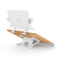 BG-5S With Book Clip Desktop Book Reading Stand Multi-Angle Adjustable Folding PC Tablet Holder