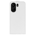 For Xiaomi Redmi 13C R64 Texture Single Vertical Flip Leather Phone Case(White)