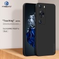 For Huawei P60 / P60 Pro PINWUYO Sense Series Liquid Silicone TPU Phone Case(Black)