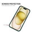 For iPhone 15 ENKAY Liquid Silicone Soft Shockproof Phone Case(Black)