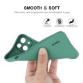 For iPhone 15 Plus ENKAY Liquid Silicone Soft Shockproof Phone Case(Dark Green)