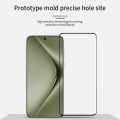 For Huawei Pura 70 Pro /70 Pro+ / 70 Ultra PINWUYO 9H 3D Hot Bending Tempered Glass Film(Black)