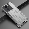 For Xiaomi 13T Shockproof Honeycomb Phone Case(White)
