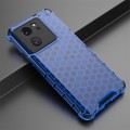 For Xiaomi 13T Pro Shockproof Honeycomb Phone Case(Blue)