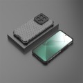 For Xiaomi 14 Shockproof Honeycomb Phone Case(Black)