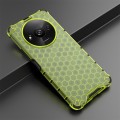 For Xiaomi Redmi A3 Shockproof Honeycomb Phone Case(Green)