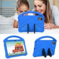 For Lenovo Tab M11 /Xiaoxin Pad 11 2024 EVA Shockproof Tablet Case with Holder(Blue)