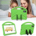 For Lenovo Tab M11 /Xiaoxin Pad 11 2024 EVA Shockproof Tablet Case with Holder(Green)