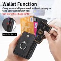 For Xiaomi Redmi  8A Retro Skin-feel Ring Card Wallet Phone Case(Black)