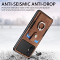 For Xiaomi Poco M5 4G Retro Skin-feel Ring Card Wallet Phone Case(Brown)