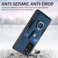 For Xiaomi Redmi Note 11 Retro Skin-feel Ring Card Wallet Phone Case(Blue)