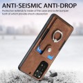 For Xiaomi Redmi Note 11 Retro Skin-feel Ring Card Wallet Phone Case(Brown)