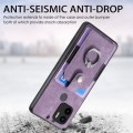 For Xiaomi Redmi A1+ Retro Skin-feel Ring Card Wallet Phone Case(Purple)