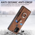 For Xiaomi Redmi A1+ Retro Skin-feel Ring Card Wallet Phone Case(Brown)