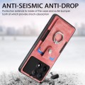 For Xiaomi Redmi K70E Retro Skin-feel Ring Card Wallet Phone Case(Pink)
