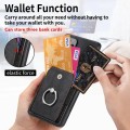 For Xiaomi  Redmi 8 Retro Skin-feel Ring Card Wallet Phone Case(Black)