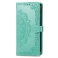 For Xiaomi Redmi K70 Pro Mandala Flower Embossed Leather Phone Case(Green)