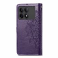 For Xiaomi Redmi K70E Mandala Flower Embossed Leather Phone Case(Purple)