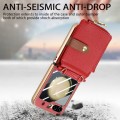 For Samsung Galaxy Z Flip5 5G Crossbody Litchi Electroplated Case-film Integrated Zipper Wallet Phon