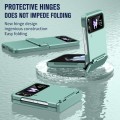For Samsung Galaxy Z Flip3 Diamond Case-film Integral Hinge Shockproof Phone Case(Green)