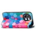 For vivo S18e CaseNeo Colorful Magnetic Leather Phone Case(Colorful Cube)