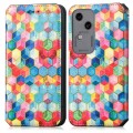 For vivo S18 CaseNeo Colorful Magnetic Leather Phone Case(Magic Space)
