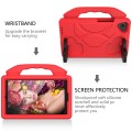 For Samsung Galaxy Tab A9 X110 Thumb Bracket EVA Shockproof Tablet Case(Red)