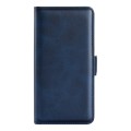 For Xiaomi 14 Pro Dual-side Magnetic Buckle Horizontal Flip Leather Phone Case(Dark Blue)