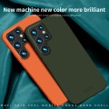 For Samsung Galaxy S23 Ultra 5G MOFI Qin Series Skin Feel All-inclusive PC Phone Case(Orange)