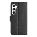 For Samsung Galaxy S24 5G Dual-side Magnetic Buckle Horizontal Flip Leather Phone Case(Black)