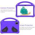 For Blackview Tab 11 WiFi 2023 / SE / 2021 EVA Shockproof Tablet Case with Holder(Purple)