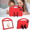 For Blackview Tab 11 WiFi 2023 / SE / 2021 EVA Shockproof Tablet Case with Holder(Red)