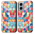 For Motorola Moto G24 Power CaseNeo Colorful Magnetic Leather Phone Case(Magic Space)