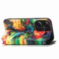 For Xiaomi Redmi Note 13 Pro+ CaseNeo Colorful Magnetic Leather Phone Case(Colorful Cloud)